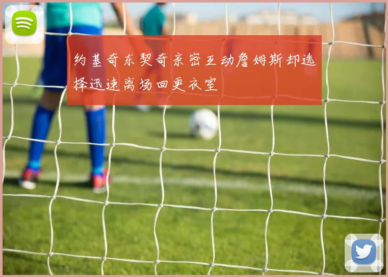 约基奇东契奇亲密互动詹姆斯却选择迅速离场回更衣室