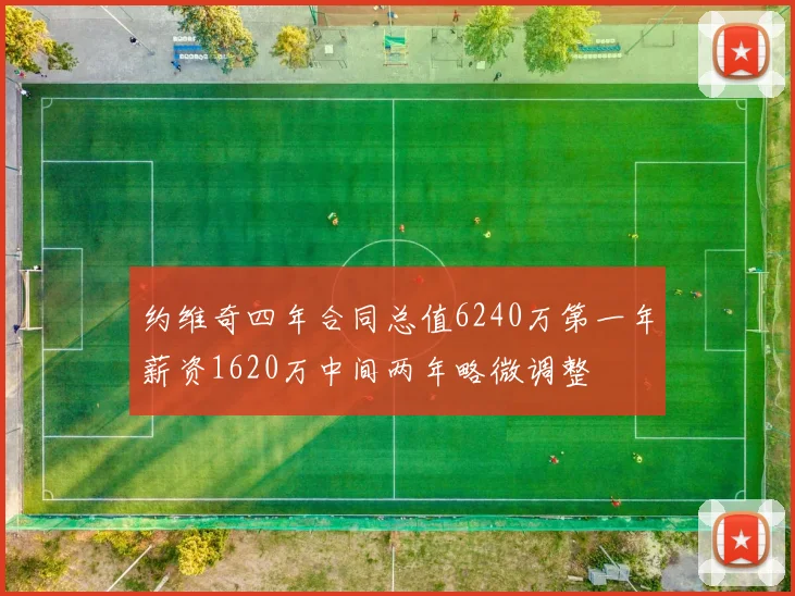 约维奇四年合同总值6240万第一年薪资1620万中间两年略微调整